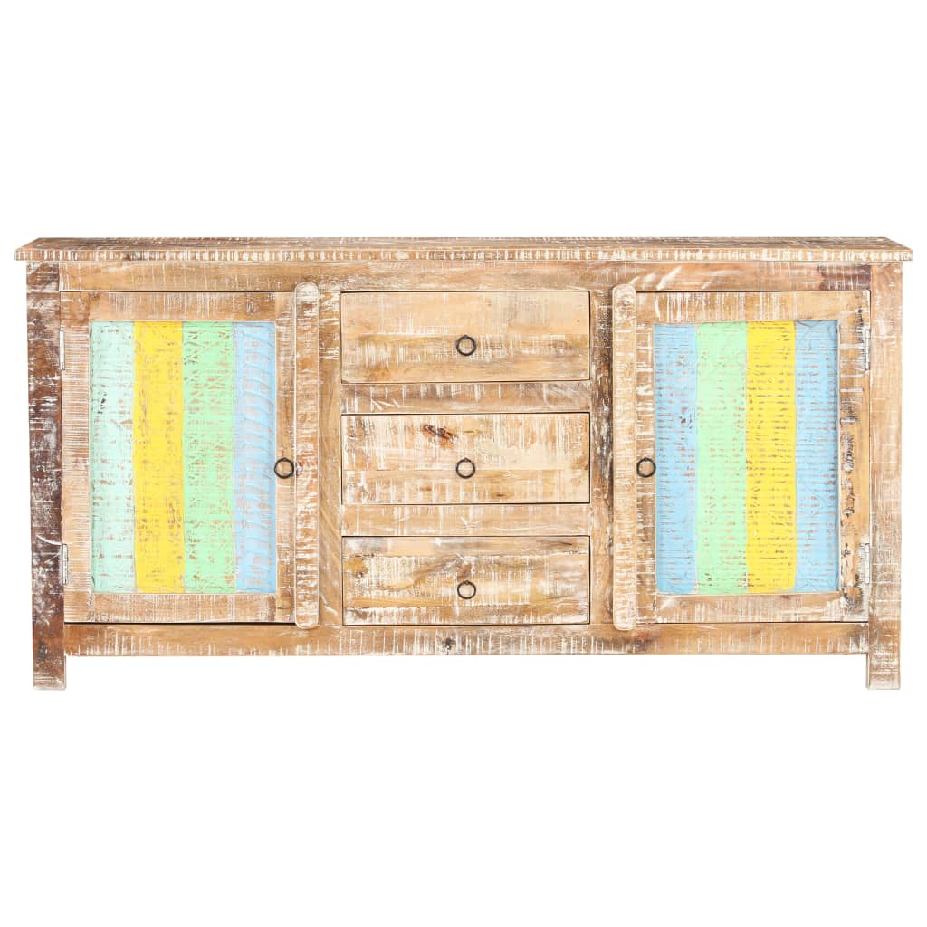 vidaXL Buffet 151x40x75 cm Bois d'acacia brut