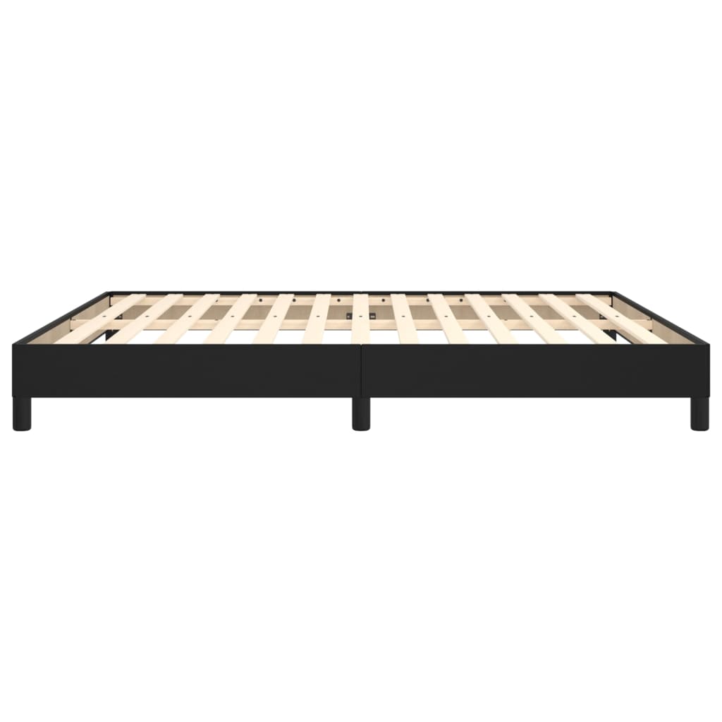 vidaXL Cadre de lit sans matelas noir 180x200 cm similicuir