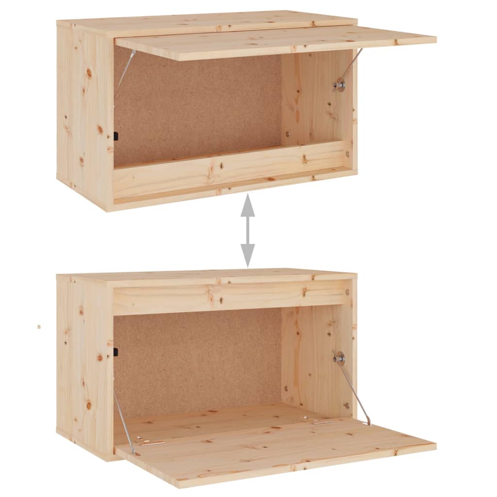 vidaXL Meubles TV 3 pcs bois massif de pin