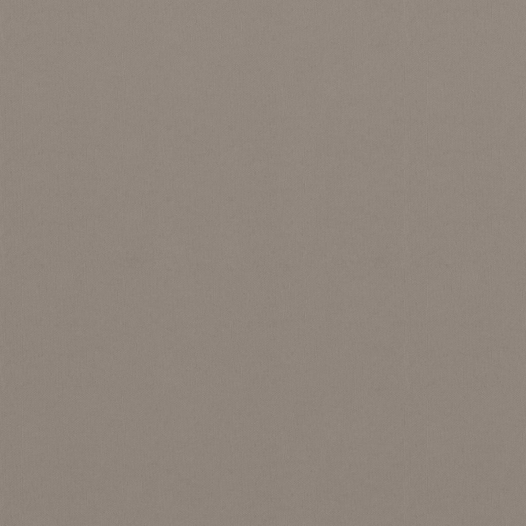 vidaXL Écran de balcon Taupe 120x300 cm Tissu Oxford