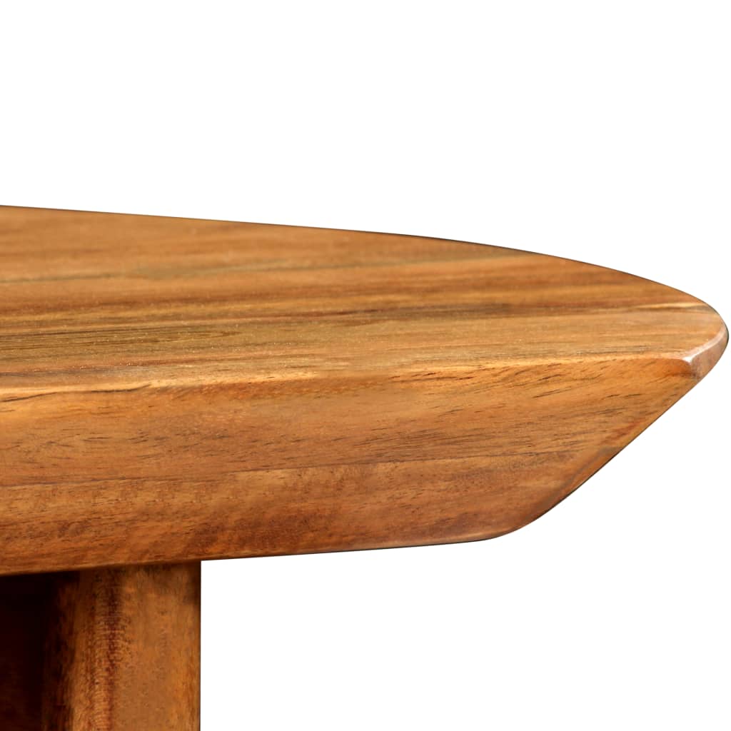 vidaXL Table de chevet Bois d'acacia massif 45 x 35 x 45 cm