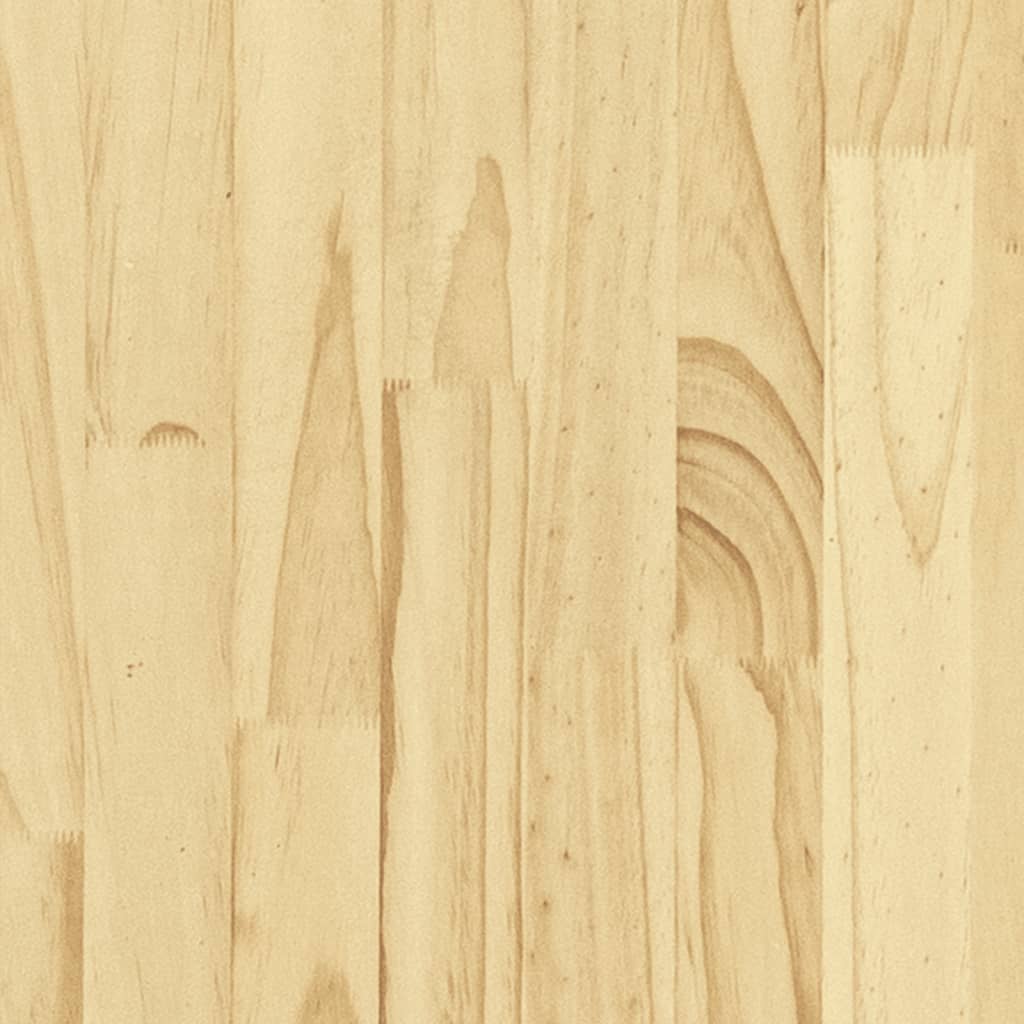 vidaXL Cadre de lit bois de pin massif 160x200 cm