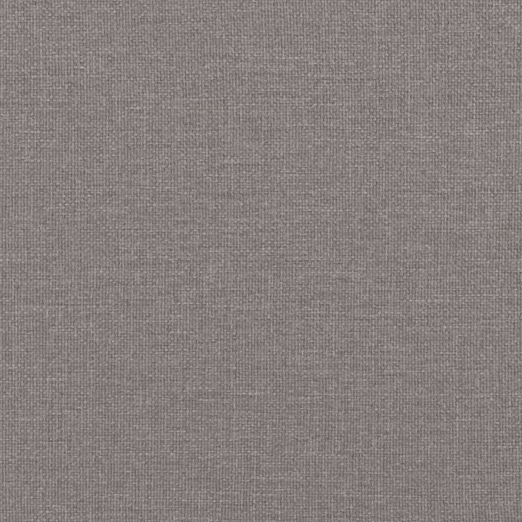 vidaXL Repose-pied Taupe 60x50x41 cm Tissu