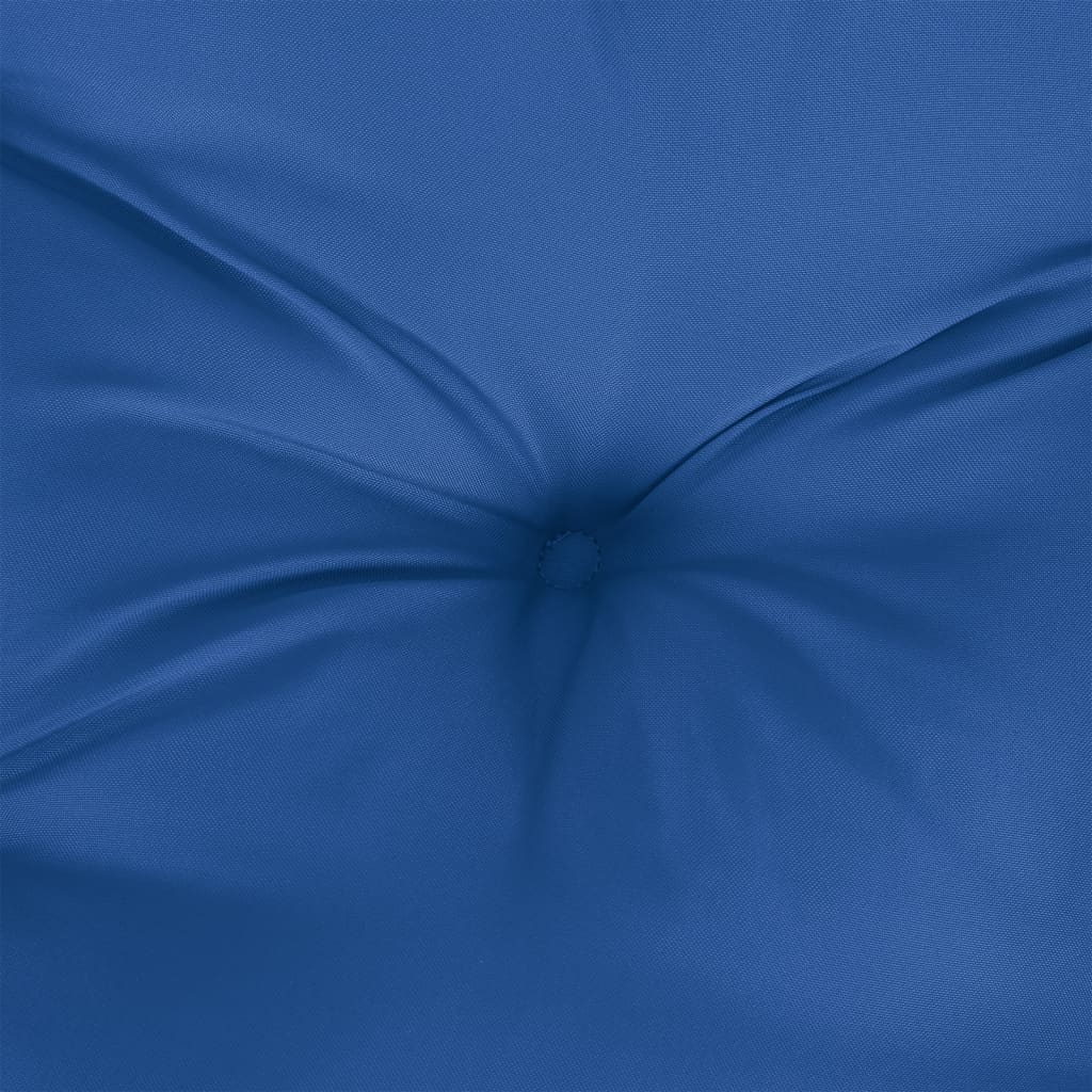 vidaXL Coussin de banc de jardin bleu 150x50x7 cm tissu oxford