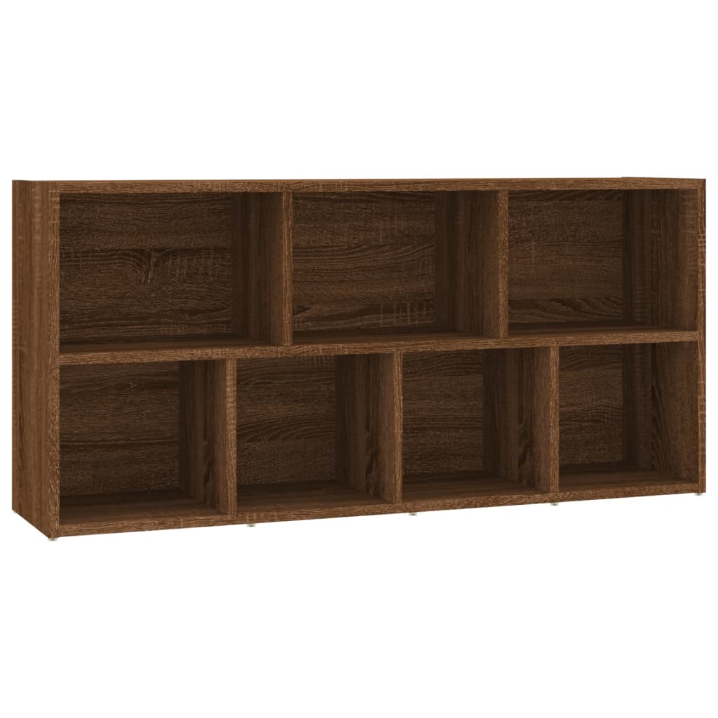 vidaXL Armoire à livres Chêne marron 50x25x106 cm