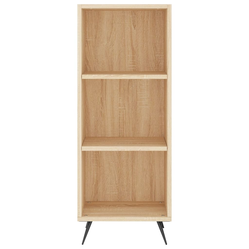 vidaXL Buffet haut Chêne sonoma 34,5x34x180 cm Bois d'ingénierie