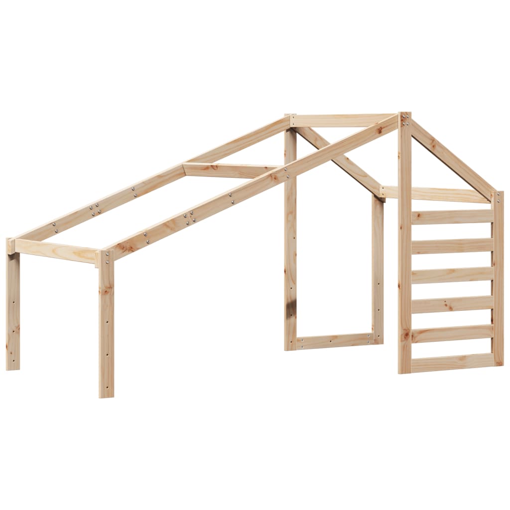 vidaXL Toit de lit pour enfants 188x82x113 cm bois de pin massif