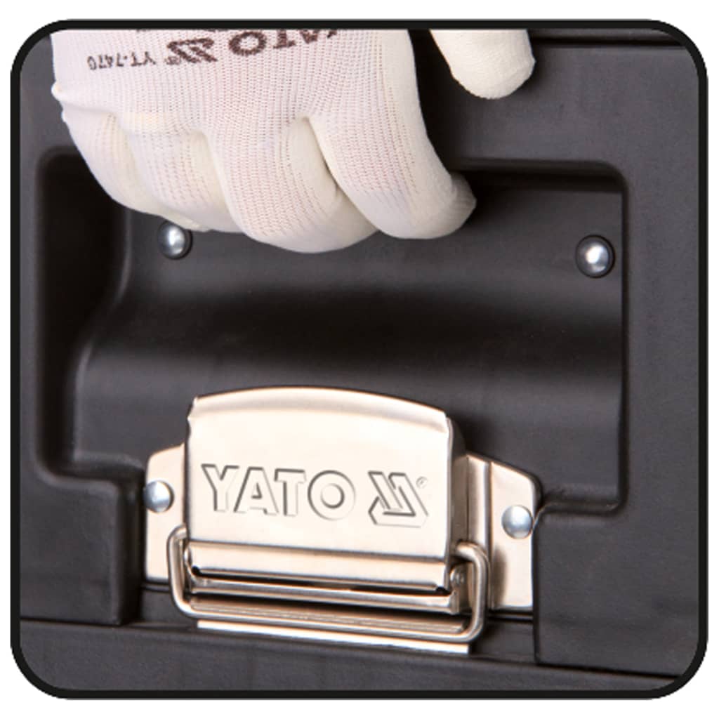 YATO Chariot à boîtes à outils avec 3 tiroirs 52x32x72 cm
