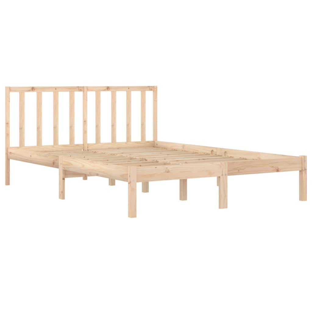 vidaXL Cadre de lit sans matelas bois massif de pin 180x200 cm