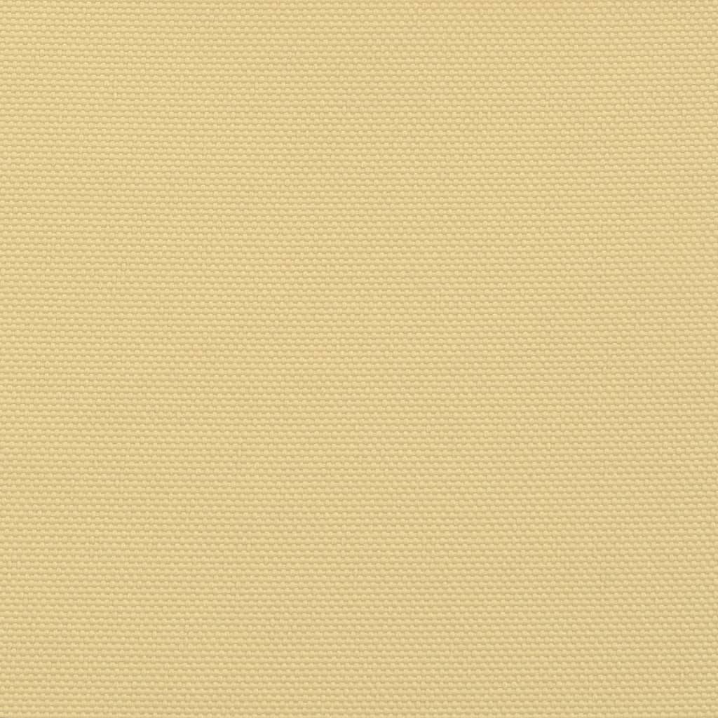 vidaXL Voile d'ombrage sable 3,5x2 m 100 % polyester oxford