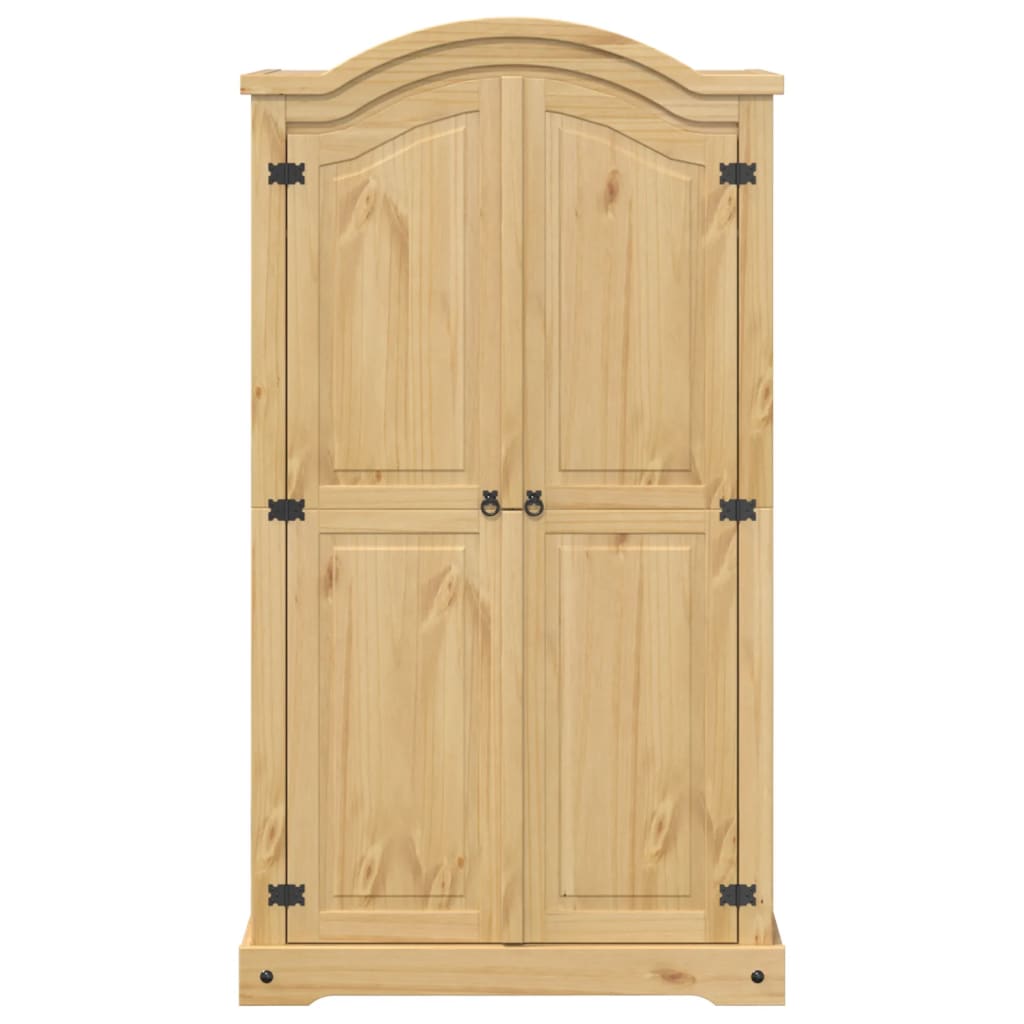 vidaXL Garde-robe Corona 102x52x186 cm bois de pin massif