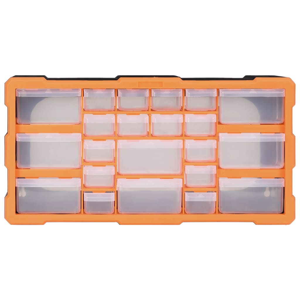 vidaXL Organisateur multi-tiroirs avec 22 tiroirs 49x16x25,5 cm