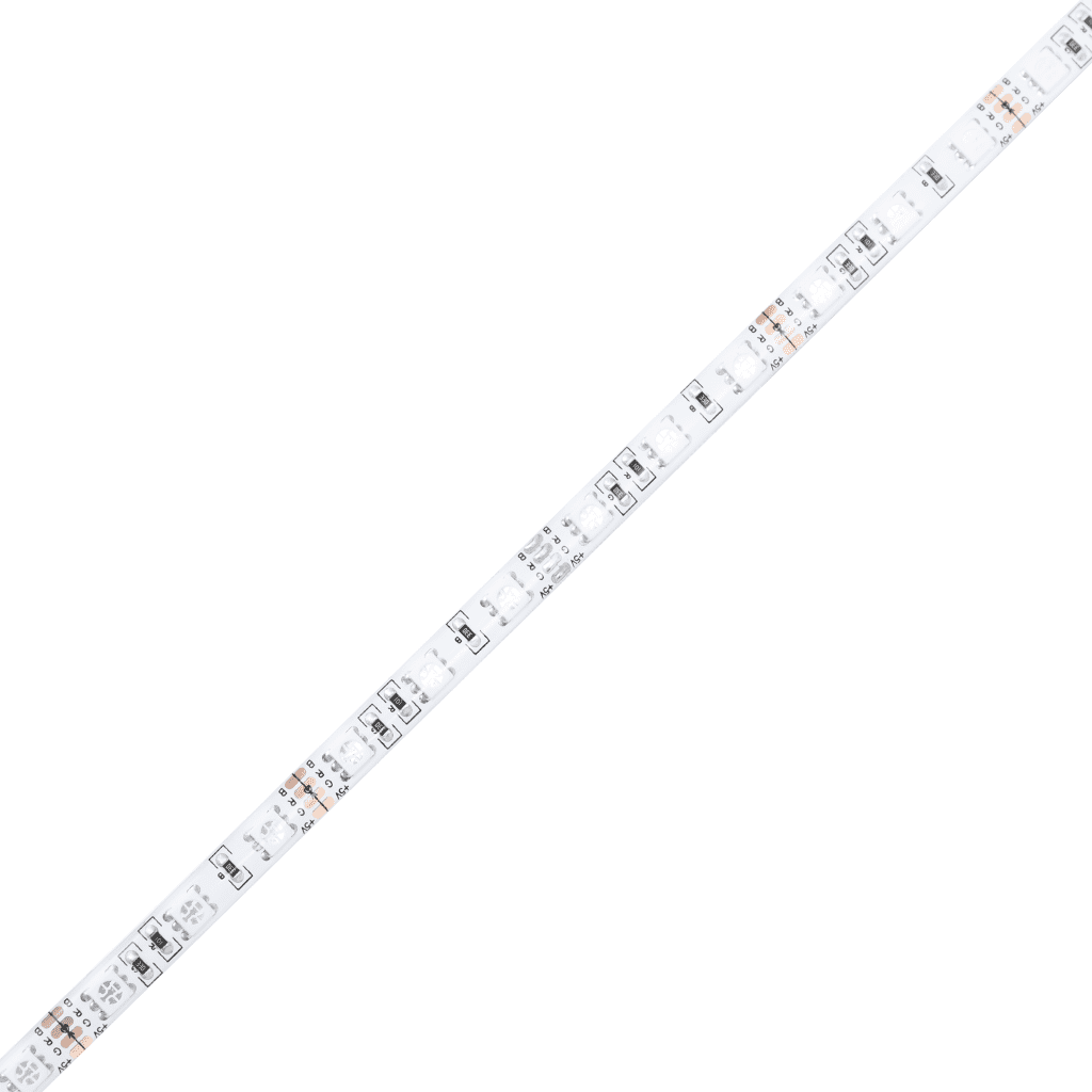 vidaXL Tête de lit à LED Cappuccino 203x16x118/128 cm Similicuir