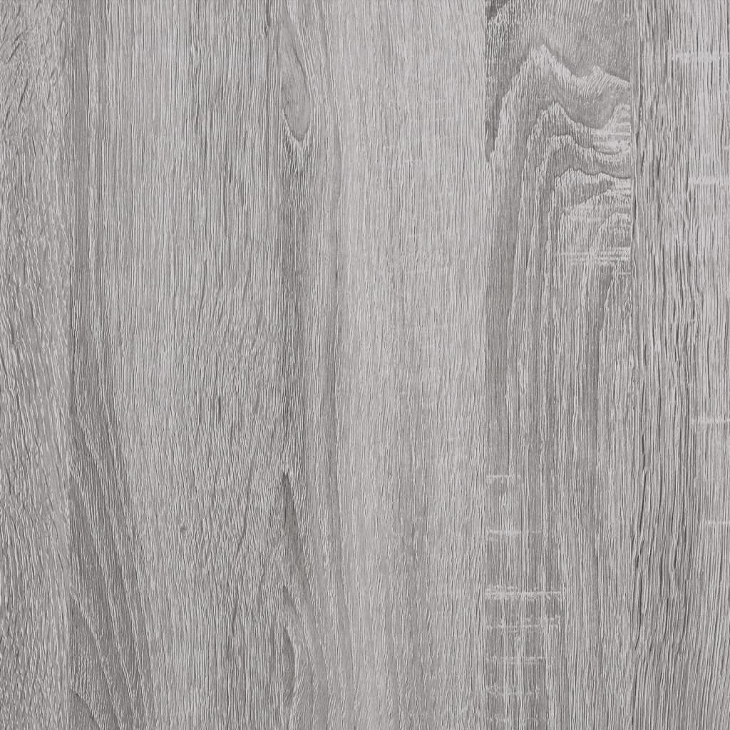 vidaXL Banc de rangement sonoma gris 40x42,5x50 cm bois d'ingénierie