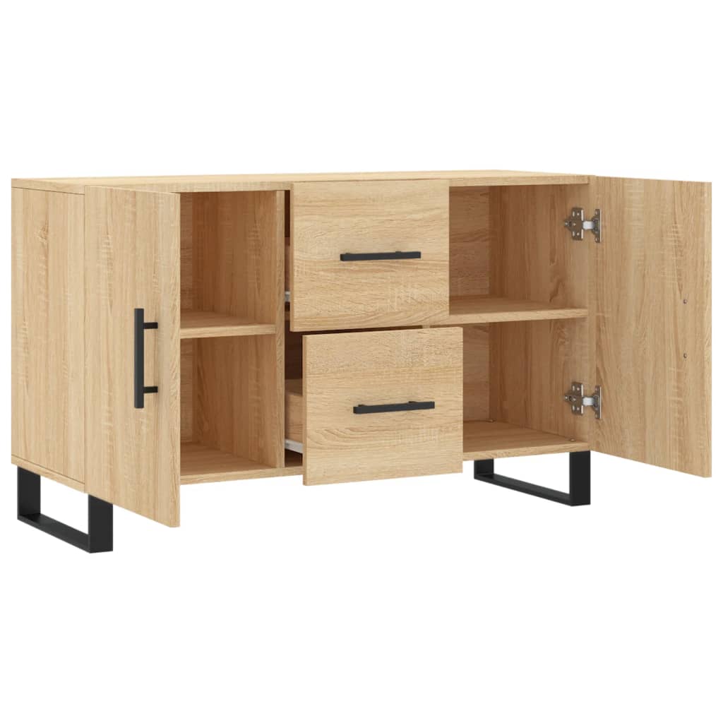 vidaXL Buffet chêne sonoma 100x36x60 cm bois d'ingénierie