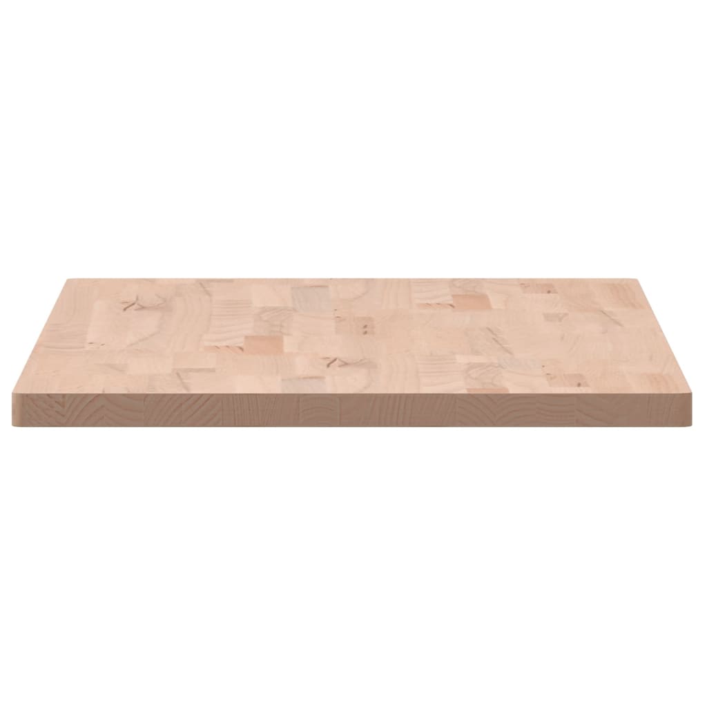 vidaXL Comptoir de salle de bain 100x50x2,5 cm bois massif de hêtre