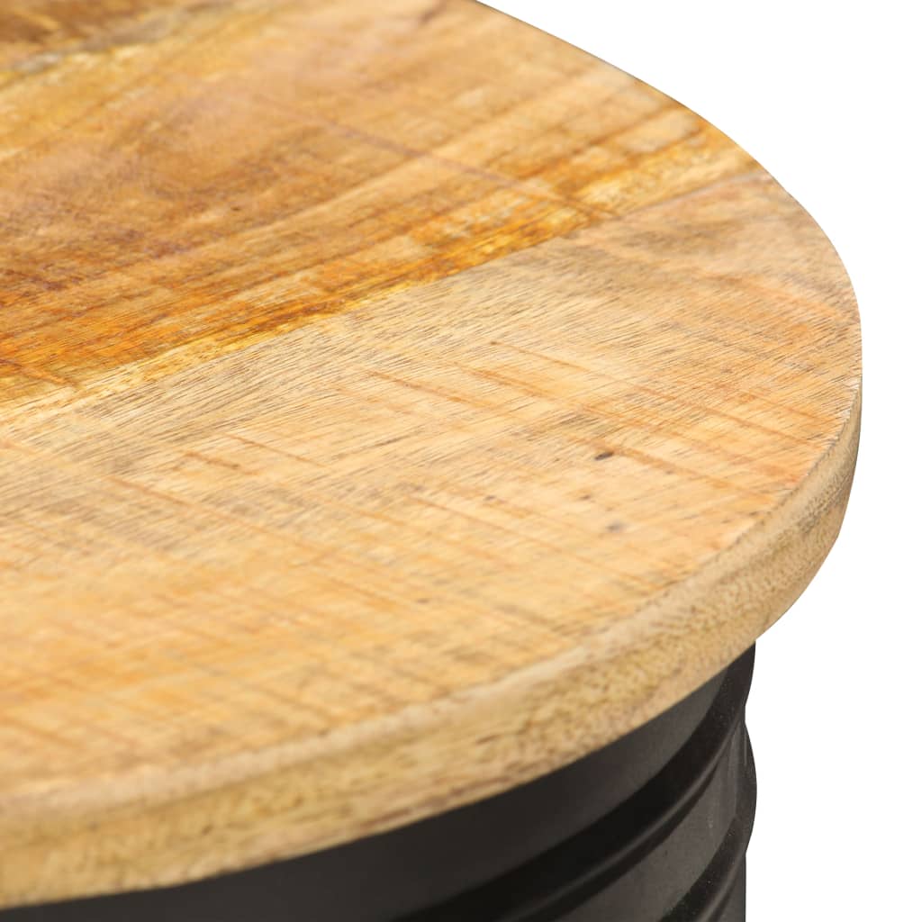 vidaXL Table basse 43x55 cm bois de manguier solide