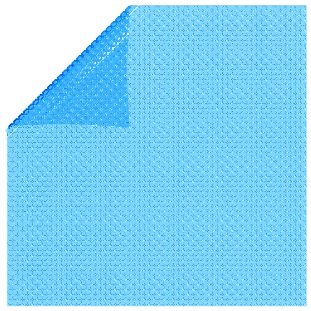 vidaXL Couverture de piscine rectangulaire 600x400 cm PE Bleu