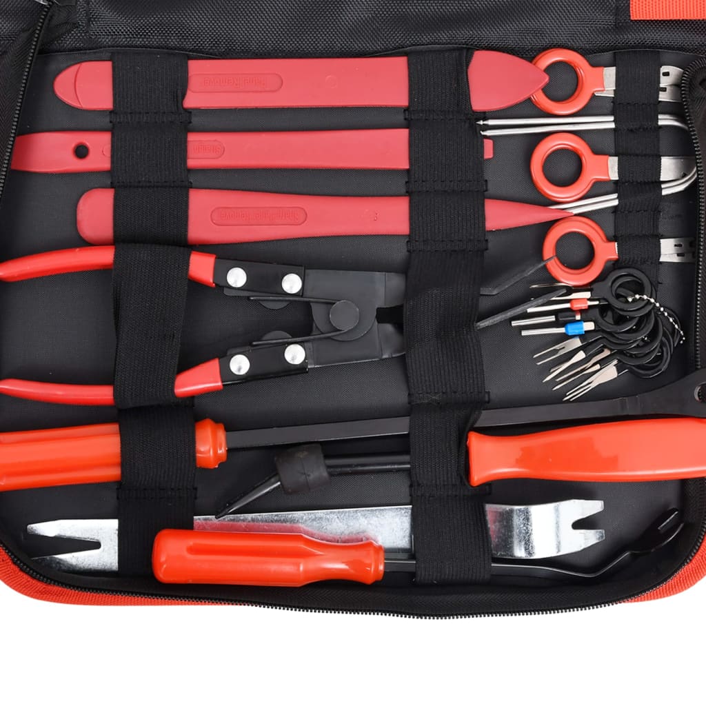 vidaXL Kit d'outils de démontage de la garniture 35 pcs