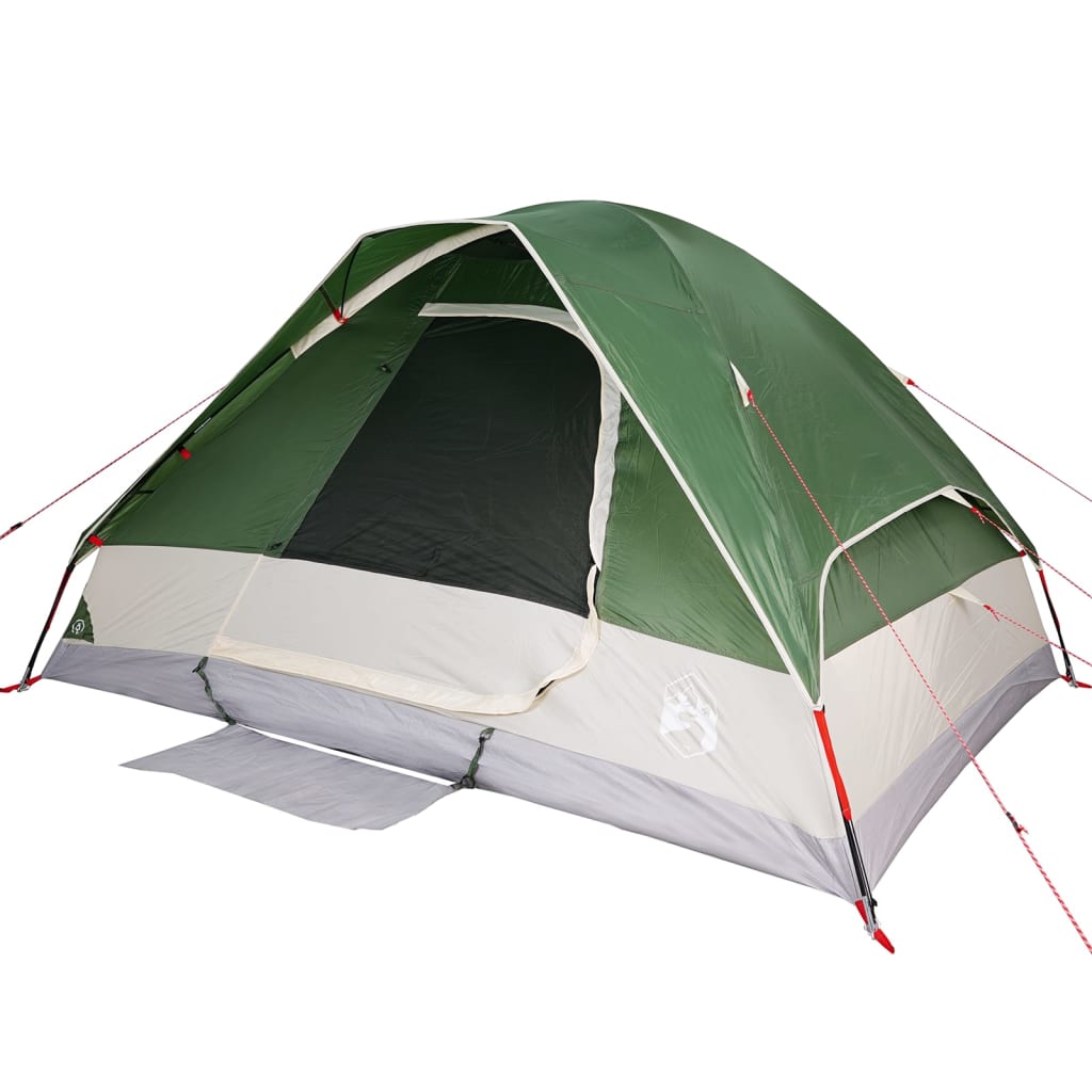 vidaXL Tente de camping à dôme 2 personne vert imperméable