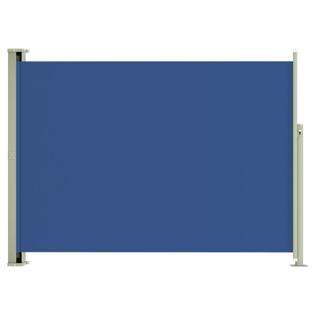 vidaXL Auvent latéral rétractable de patio 220x300 cm Bleu
