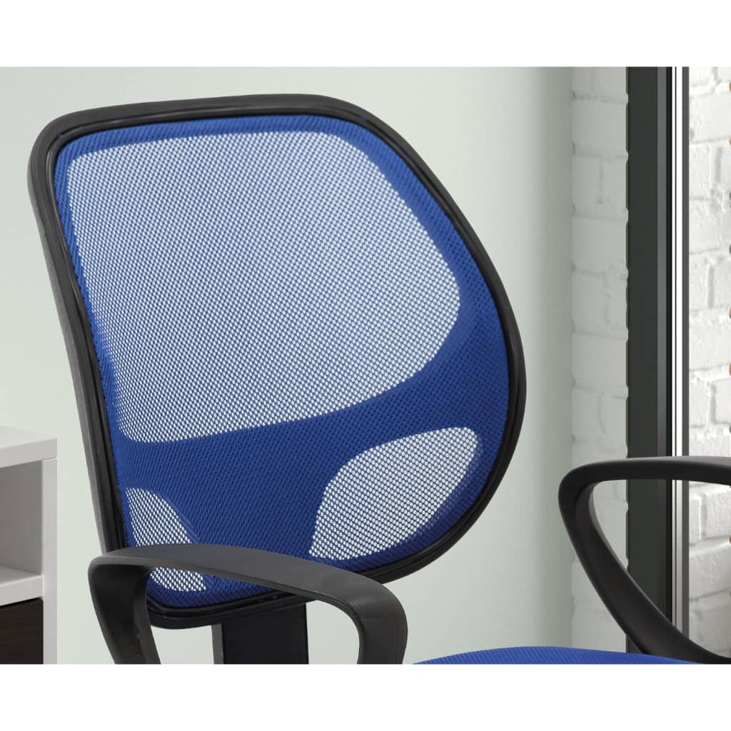 Rousseau Chaise de bureau Hippa Polyester Bleu