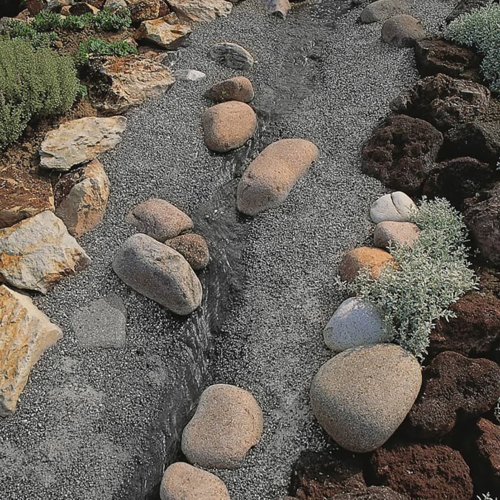 Ubbink Revêtement d'étang en pierre "Classic" 5 x 0,4 m gris