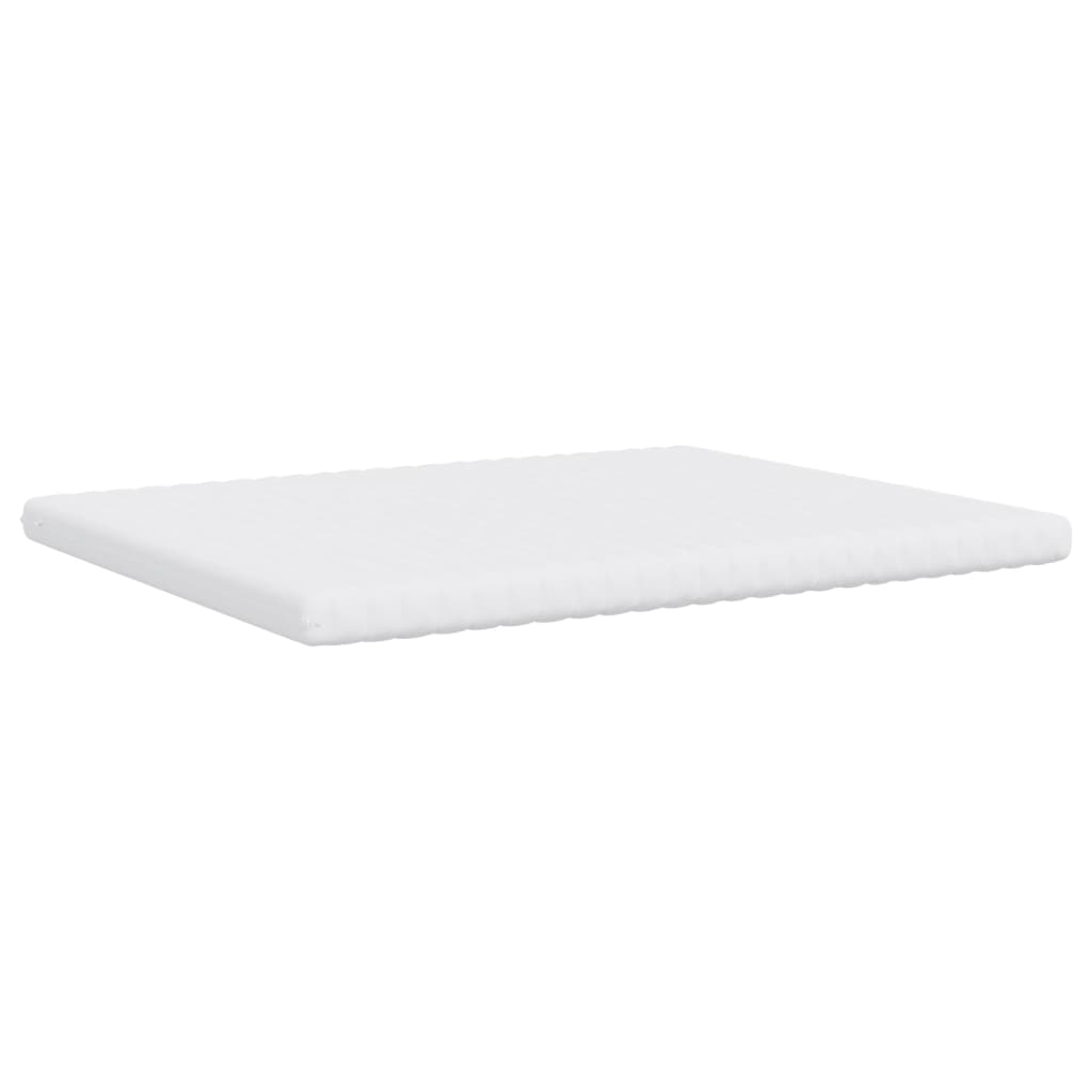 vidaXL Matelas en mousse blanc 180x200 cm 7 zones dureté 20 ILD