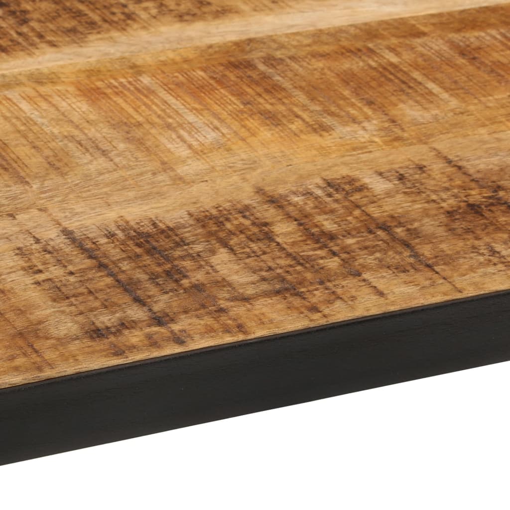 vidaXL Table à manger 110x110x76 cm bois de manguier massif