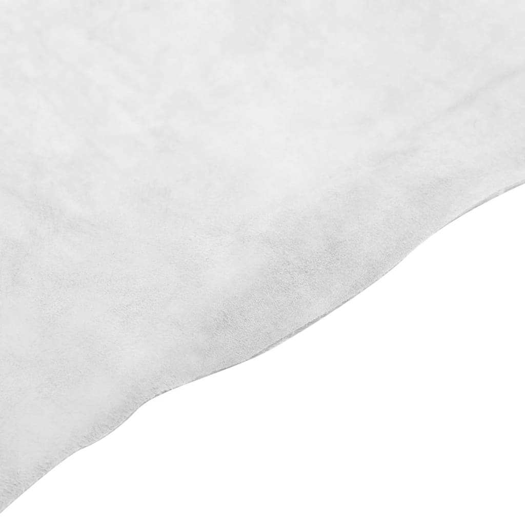 vidaXL Peau de veau Noir et blanc mixte 70x100 cm