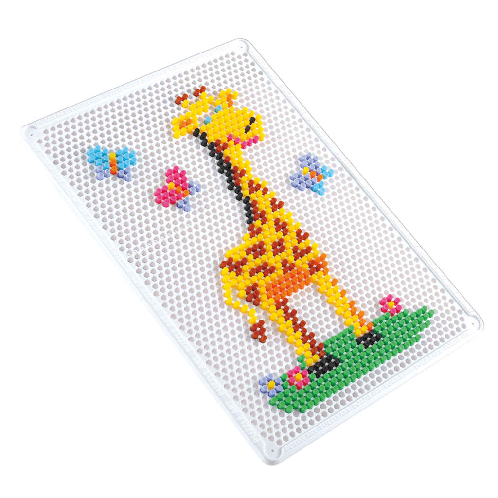 Playgo Puzzle à enfoncement Peg-A-Mosaic A4
