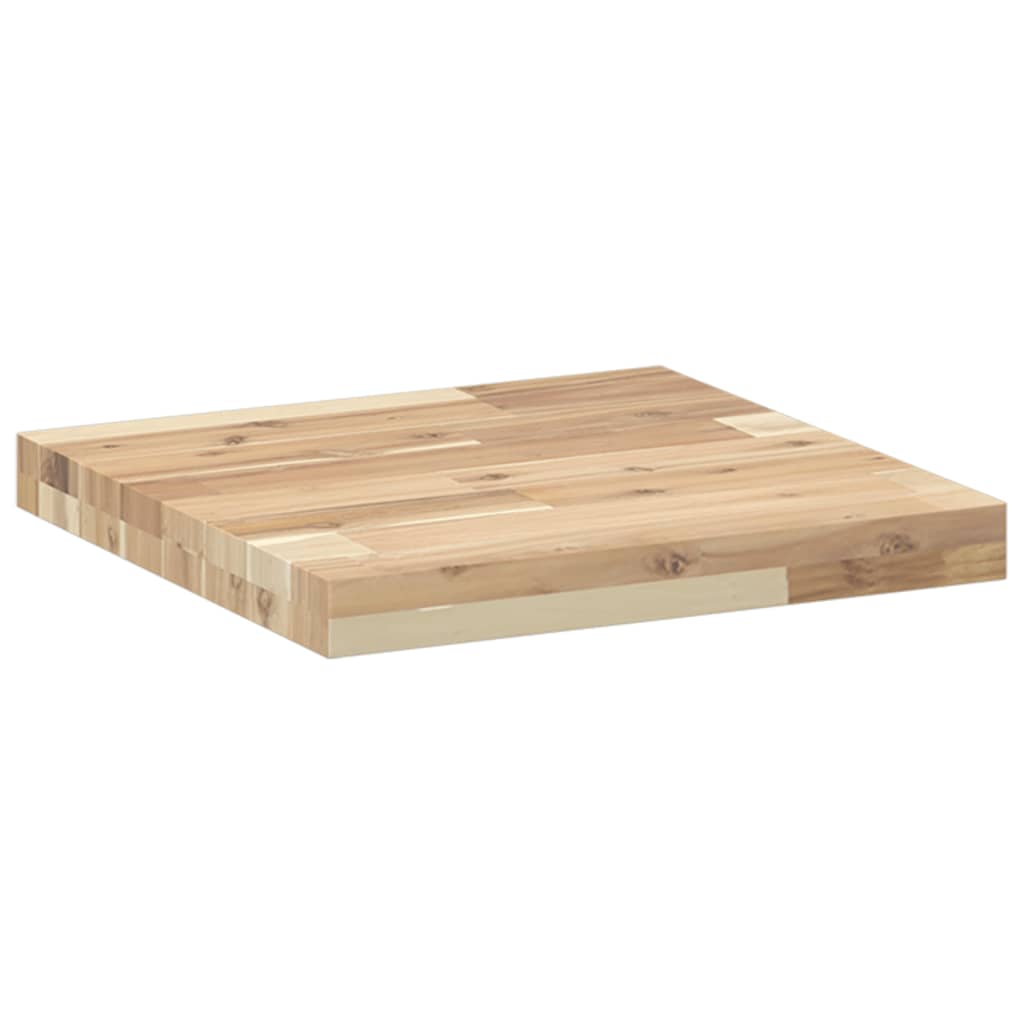 vidaXL Dessus de table carré 40x40x4 cm bois massif d'acacia