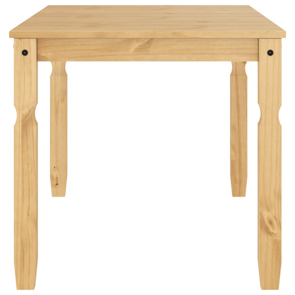 vidaXL Table à manger Corona 160x80x75 cm bois massif de pin