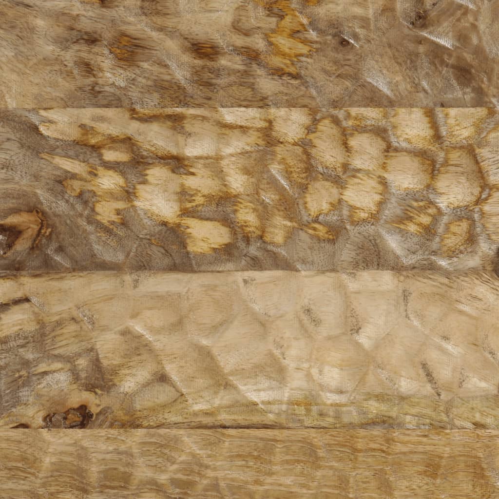 vidaXL Armoires latérales 2 pcs 60x33x75 cm bois massif de manguier
