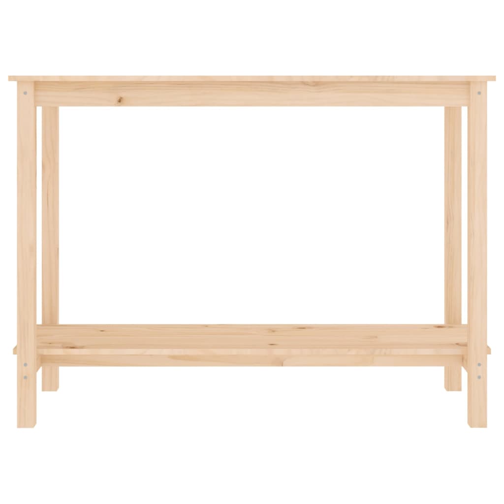 vidaXL Table console 110x40x80 cm Bois massif de pin