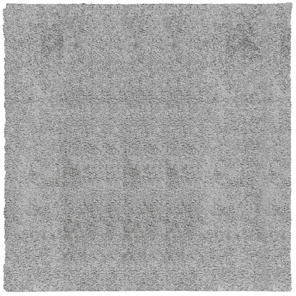 vidaXL Tapis shaggy PAMPLONA poils longs moderne gris 240x240 cm