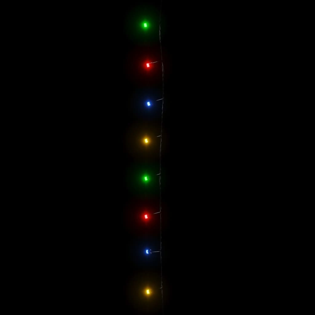 vidaXL Guirlande lumineuse 400 LED Multicolore 40 m 8 effets lumineux
