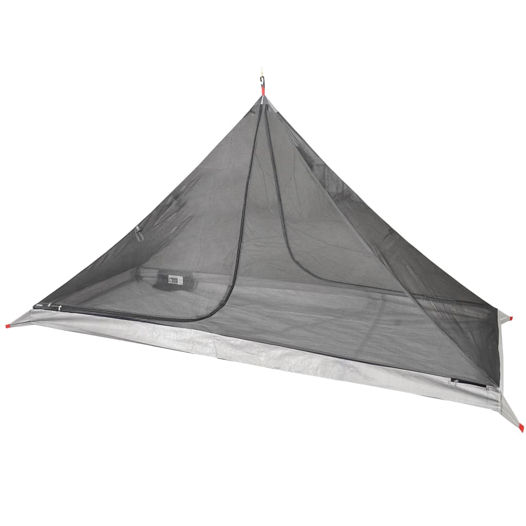 vidaXL Tente de camping tipi 1 personne orange imperméable