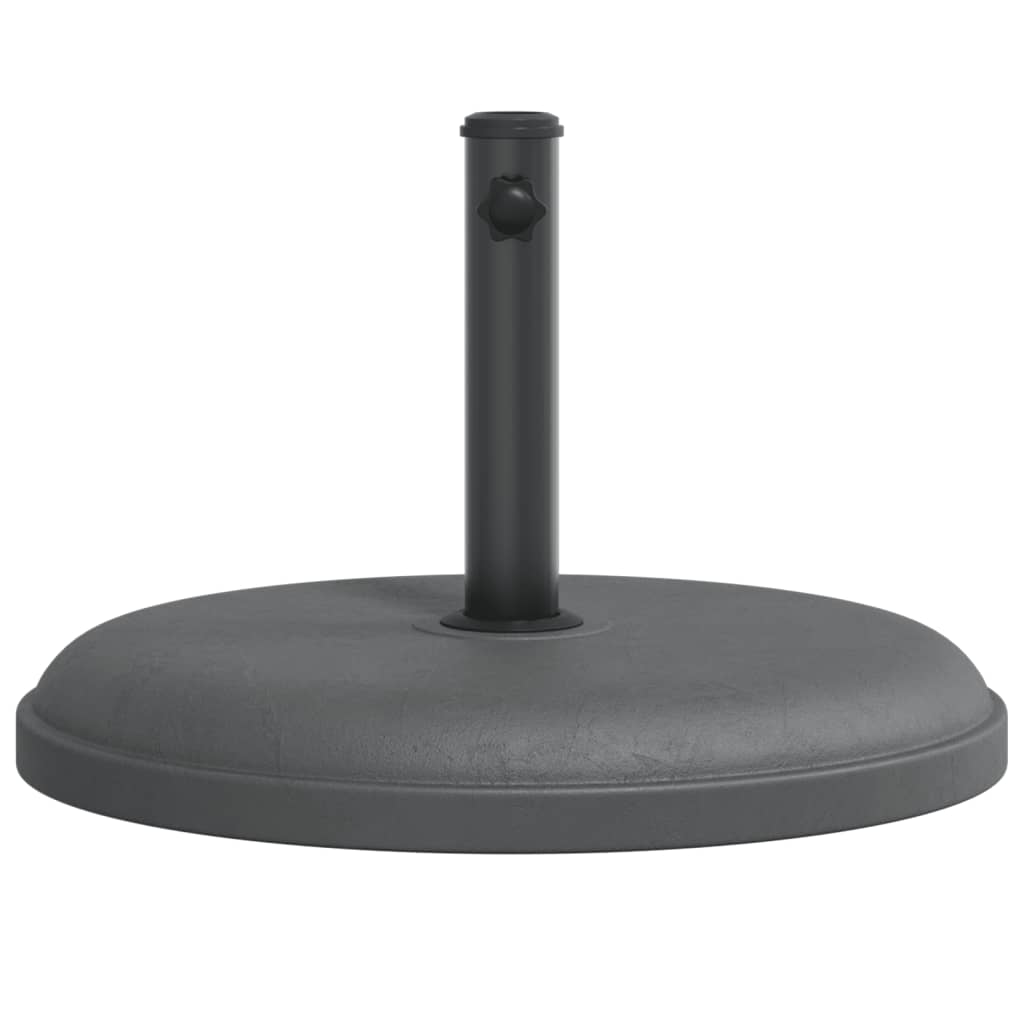 vidaXL Base de parasol pour mâts Ø32/35/38 mm 25 kg rond