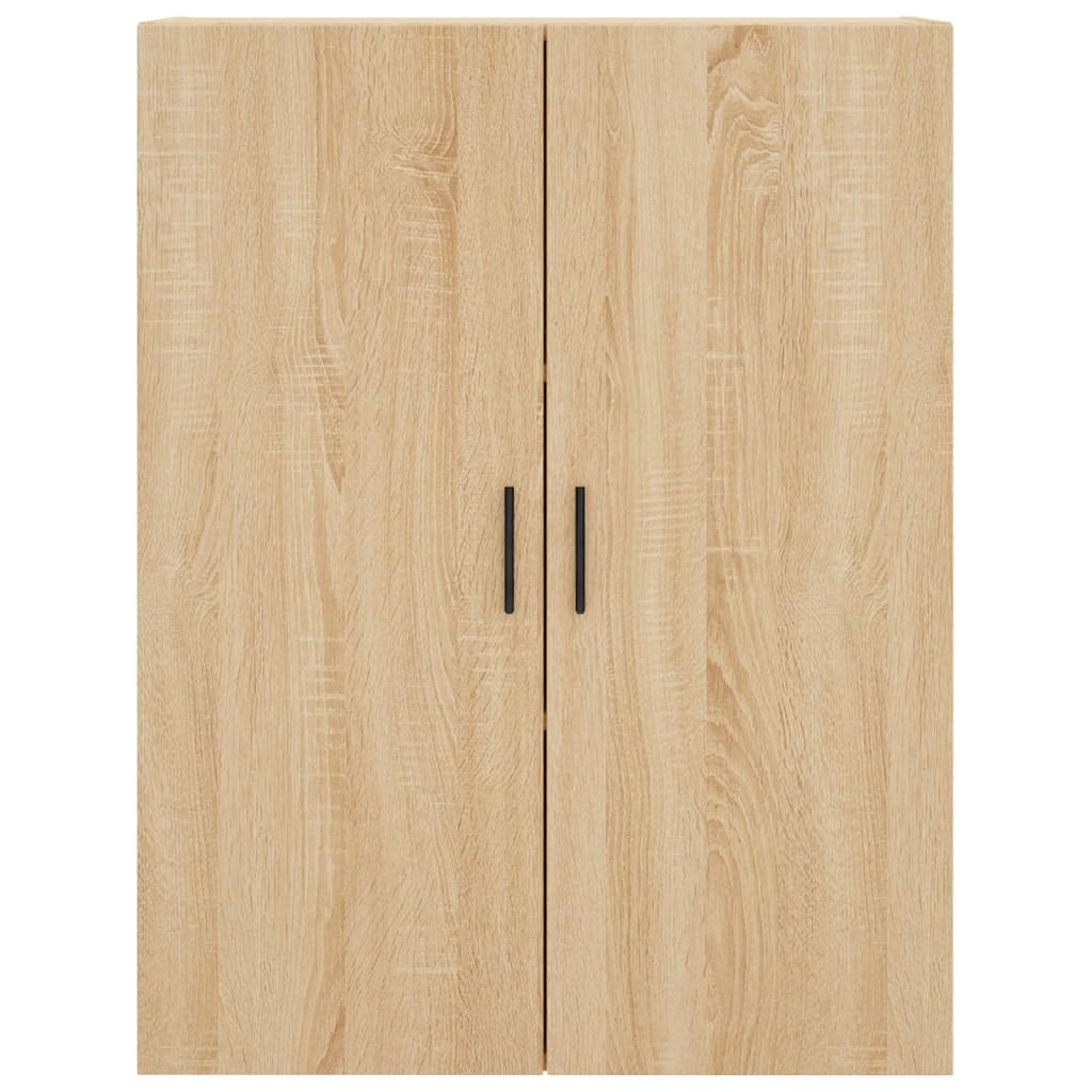 vidaXL Buffet haut Chêne sonoma 69,5x34x180 cm Bois d'ingénierie