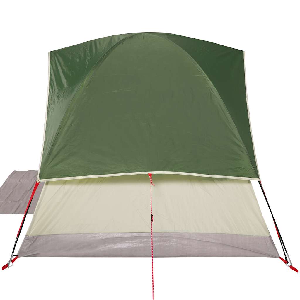 vidaXL Tente de camping à dôme 2 personne vert imperméable