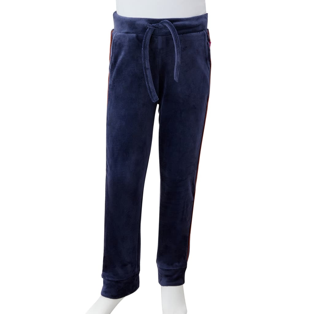 Pantalon de survêtement pour enfants bleu marine 128