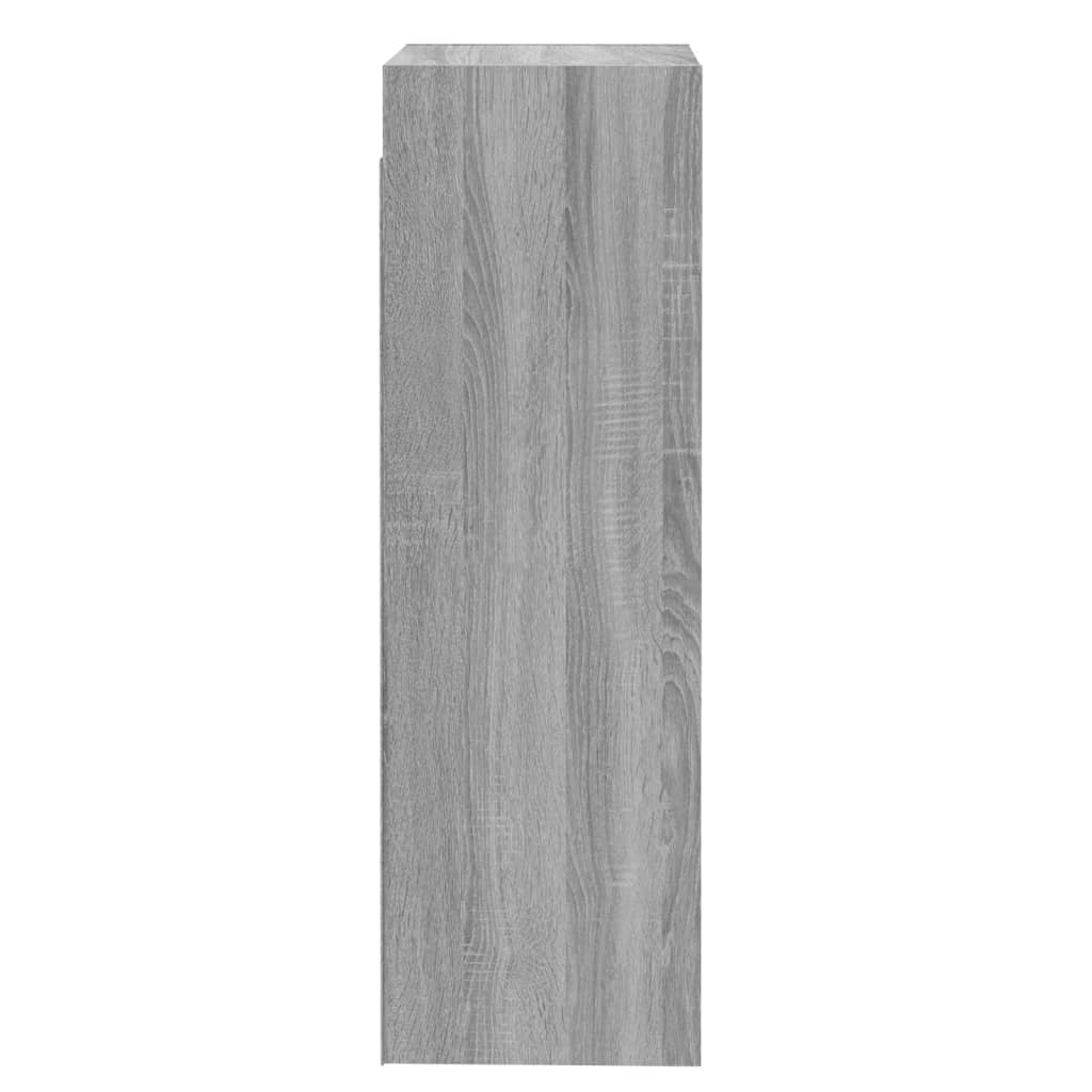 vidaXL Meubles TV Sonoma gris 30,5x30x90 cm Bois d'ingénierie