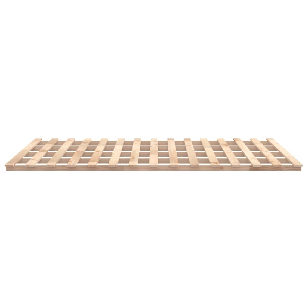 vidaXL Cadre de lit sans matelas 200x200 cm bois massif de pin