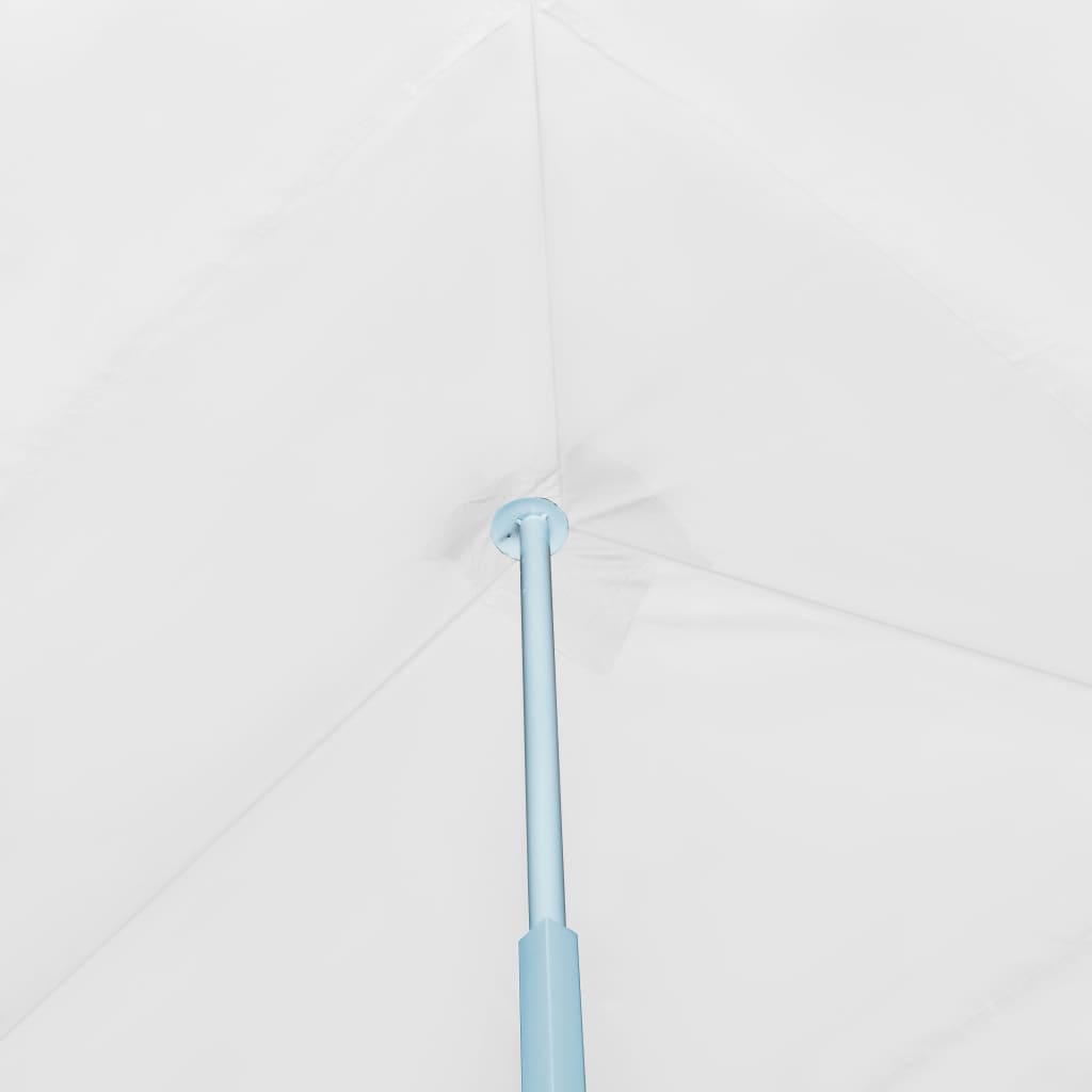 vidaXL Tente de réception escamotable pliable avec 5 parois 3x9m Blanc