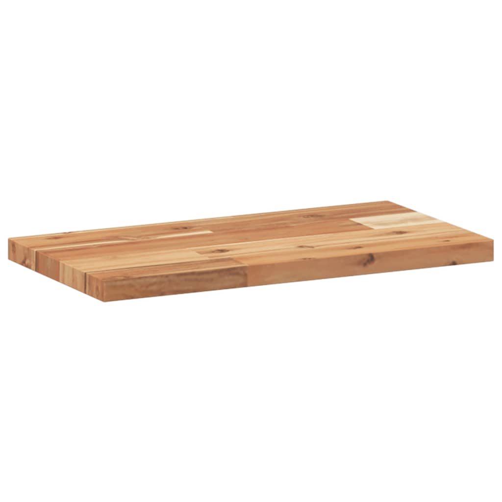 vidaXL Dessus de table rectangulaire 40x20x2 cm bois massif d'acacia