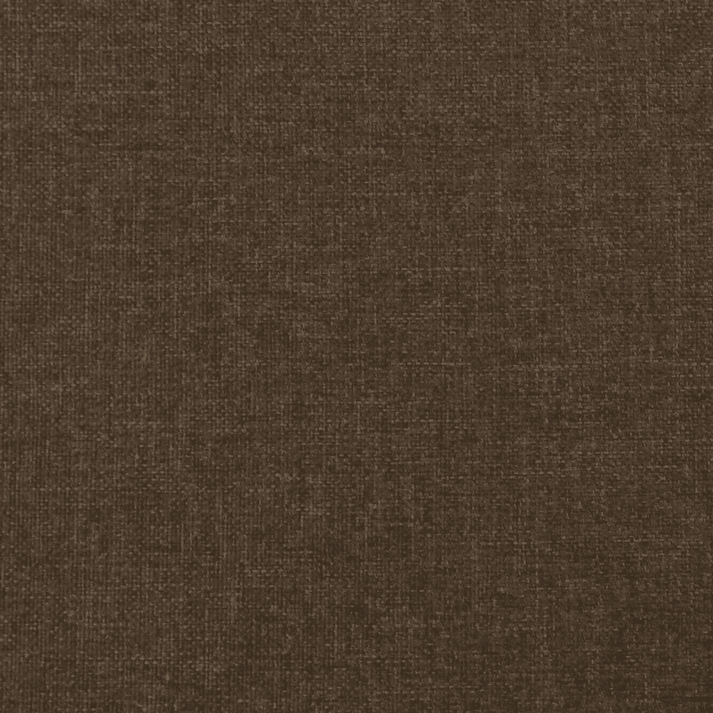 vidaXL Tête de lit à LED Marron foncé 93x16x78/88 cm Tissu