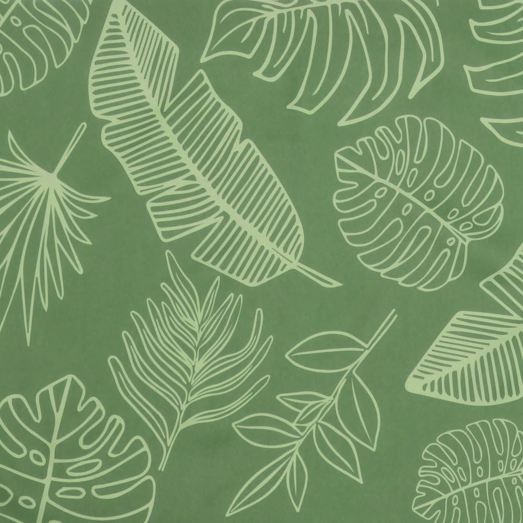 vidaXL Coussin de palette motif de feuilles 50x40x12 cm tissu