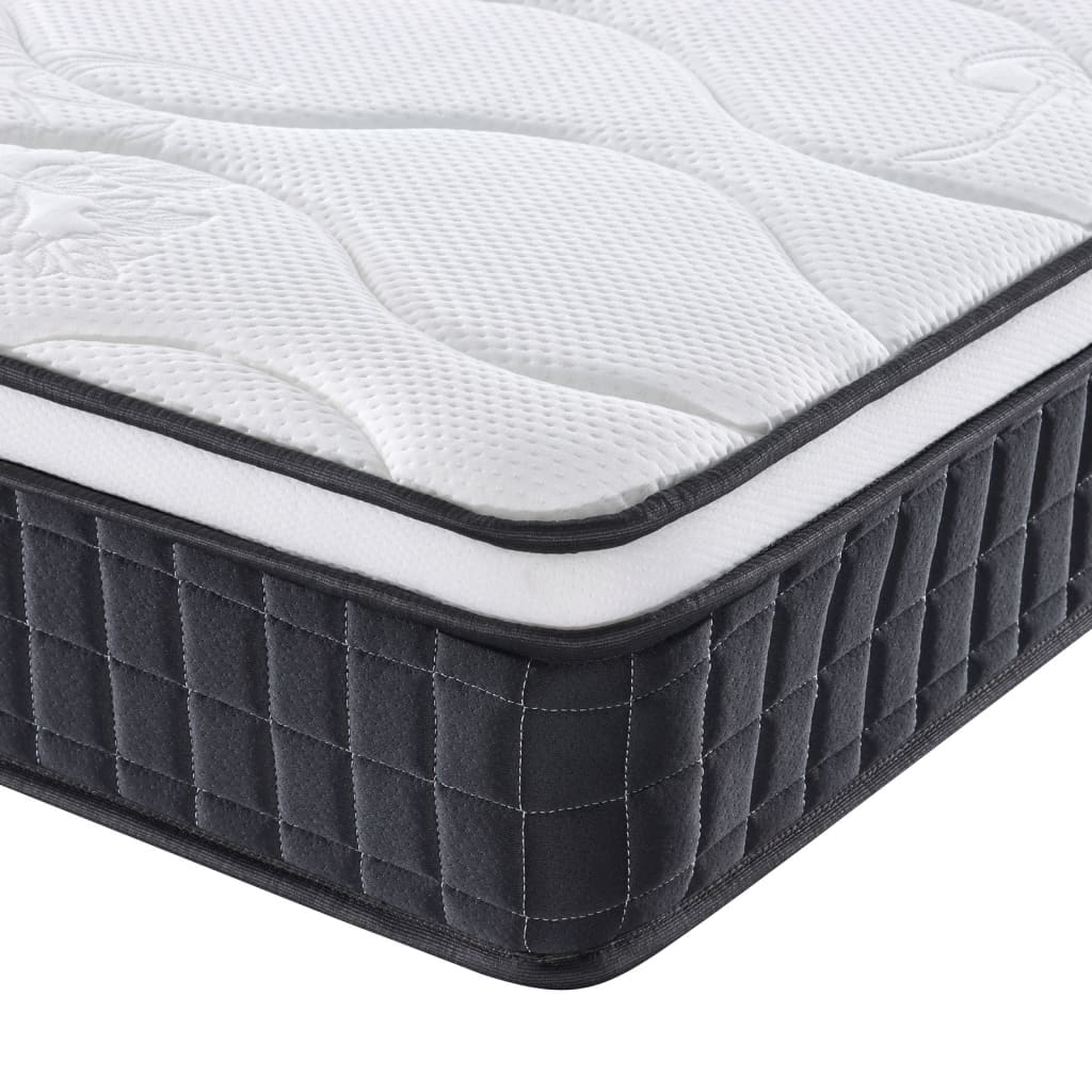 vidaXL Matelas à ressorts bonnell moyen 100x200 cm