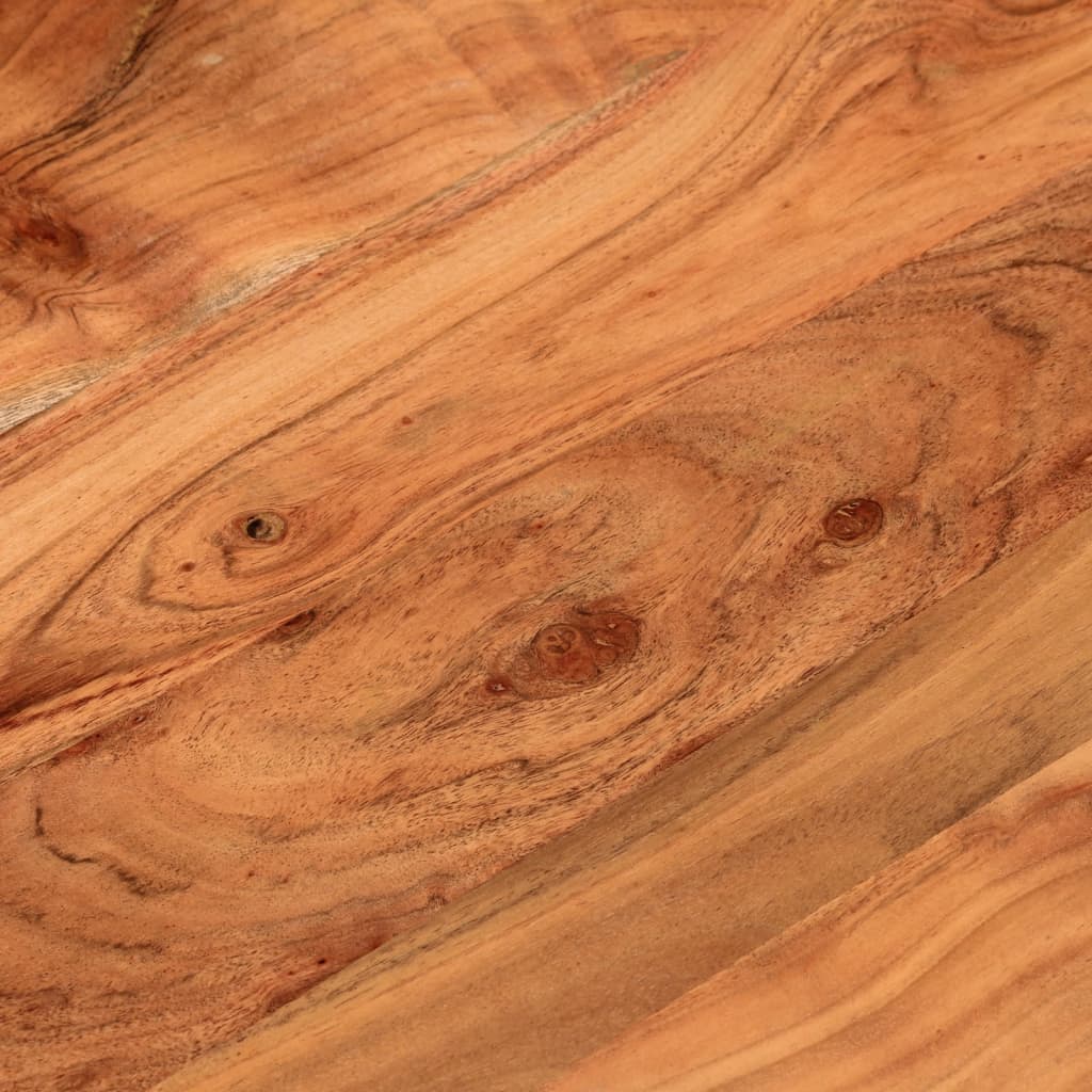 vidaXL Dessus de table Ø50x2,5 cm rond bois massif d'acacia